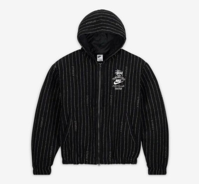 Nike x Stussy Striped Wool Jacket Size Large | eBay Nike x Stussy Striped Wool Jacket Size Large | eBay