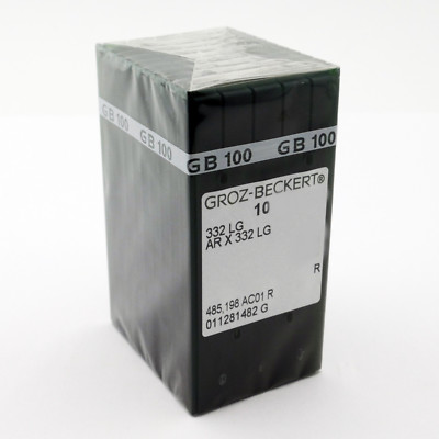 100 Pk. Groz-Beckert 332LG ARX332LG Industrial Sewing Machine Needles