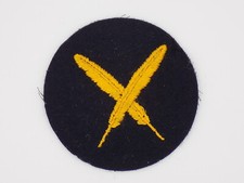 Original WWII German Kriegsmarine Yeoman Corps Insignia Patch