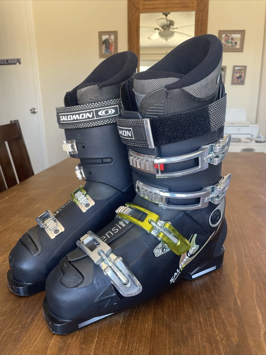 Atletisch fout rijk Salomon XWave 8.0 Flex 90 Ski Boots Shoes Size Men&#039;s 9.5 US Black EUC!  | eBay