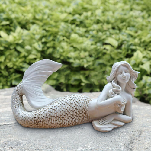 Harz-Meerjungfrau-Figur, Statue, Zimmer, Garten, Büro, Meister, Geschenk, Hofdek - Bild 2 von 9