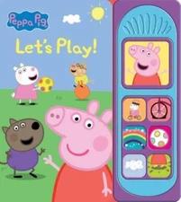 Peppa Pig - Lets Play 7-Button Sound Book - PI Kids - Board book - VERY GOOD