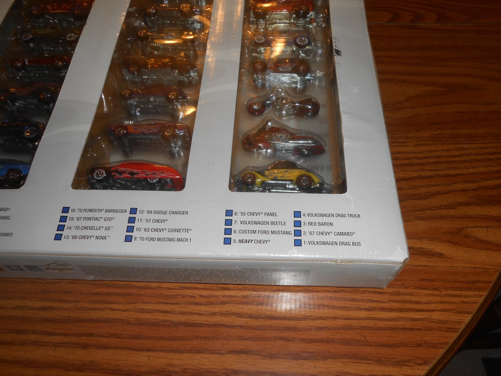 Hot Wheels Since '68 Collector Top 40 Set with VW Drag Bus Volkswagen