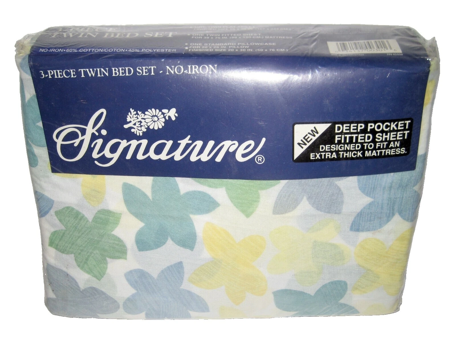 Signature Cotton Blend Bed Sheets