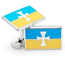 Sigma Chi Fraternity Custom-Made Flag Cuff Links