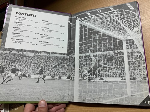 1969 "FOOTBALL STAR PARADE 1969-1970" RON YEATS UK FÚTBOL LIBRO DE TAPA DURA (P4) - Imagen 4 de 18