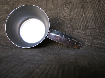 Measuring Cup 1 CUP / 236.6ml  Stainless Steel - Made in Hong Kong