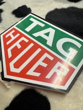 X6 Tag Heuer Werbeschild Plexiglas