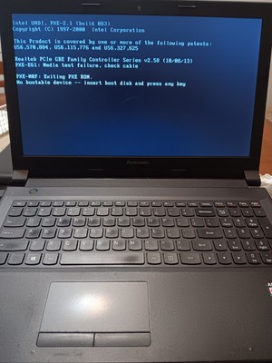 Lenovo B50-45 E1-6010 8GB RAM 500GB HDD RADEON R2 NO AC #04