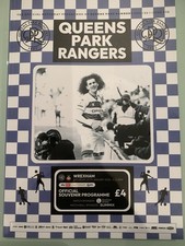 QPR vs Wrexham  official match day programme 24.01.2026  MINT condition