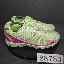 New Balance 890v3 Shoes Womens Size 10 Green Pink Running Athletic Sneakers USA