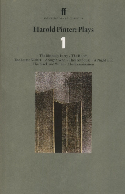 Harold Pinter Plays 1 by Harold Pinter (Paperback Book)