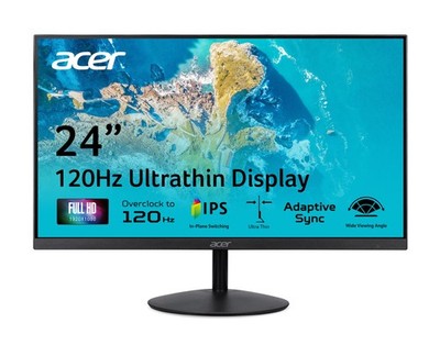 SB240Y G0bi 23.8'' IPS Full HD UltraSlim EdgetoEdge Gaming Office Monitor | Ad...