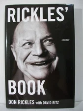 Rickles' Book: A Memoir - hardcover Rickles, Don|Ritz, David