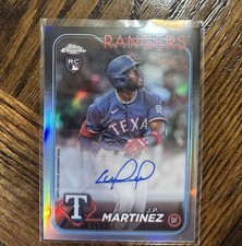 2024 Topps Chrome J.P. Martinez Refractor Auto /499 #RA-JP