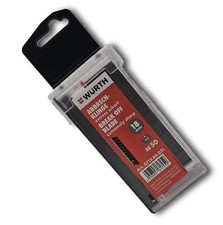 Würth 50 Stück 18mm Cuttermesser Abbrechkli...