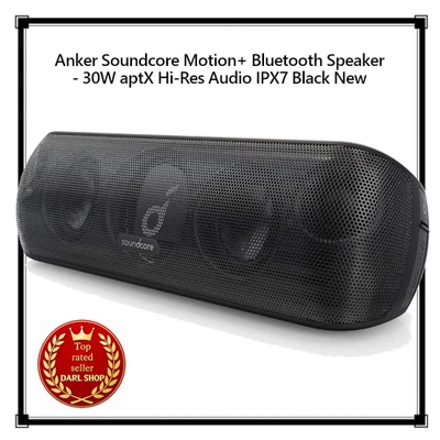 Haut-parleur Bluetooth Anker Soundcore Motion + - 30 W aptX Hi-Res Audio IPX7... - Photo 1/4