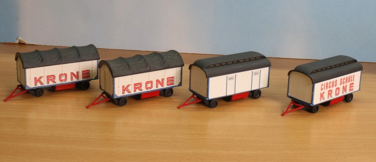 Lot De Figurines Preiser Circus – Vintage Allemagne – Plastique