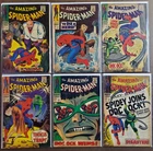 Lot of 6 Marvel Comics Amazing Spider-Man #51 - 56 - 1967-1968 - Low Grade
