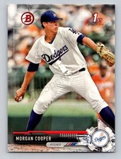 2017 Bowman Draft #BD-30 Morgan Cooper Los Angeles Dodgers