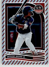 Anthony Brown Jr. 2024 Panini Stars & Stripes USA Baseball Stripes 188