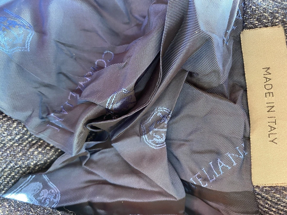 CORNELIANI мужской шерсти роскошный блейзер в синий размер 52 M. в Италии VGC - Изображение 3 из 4