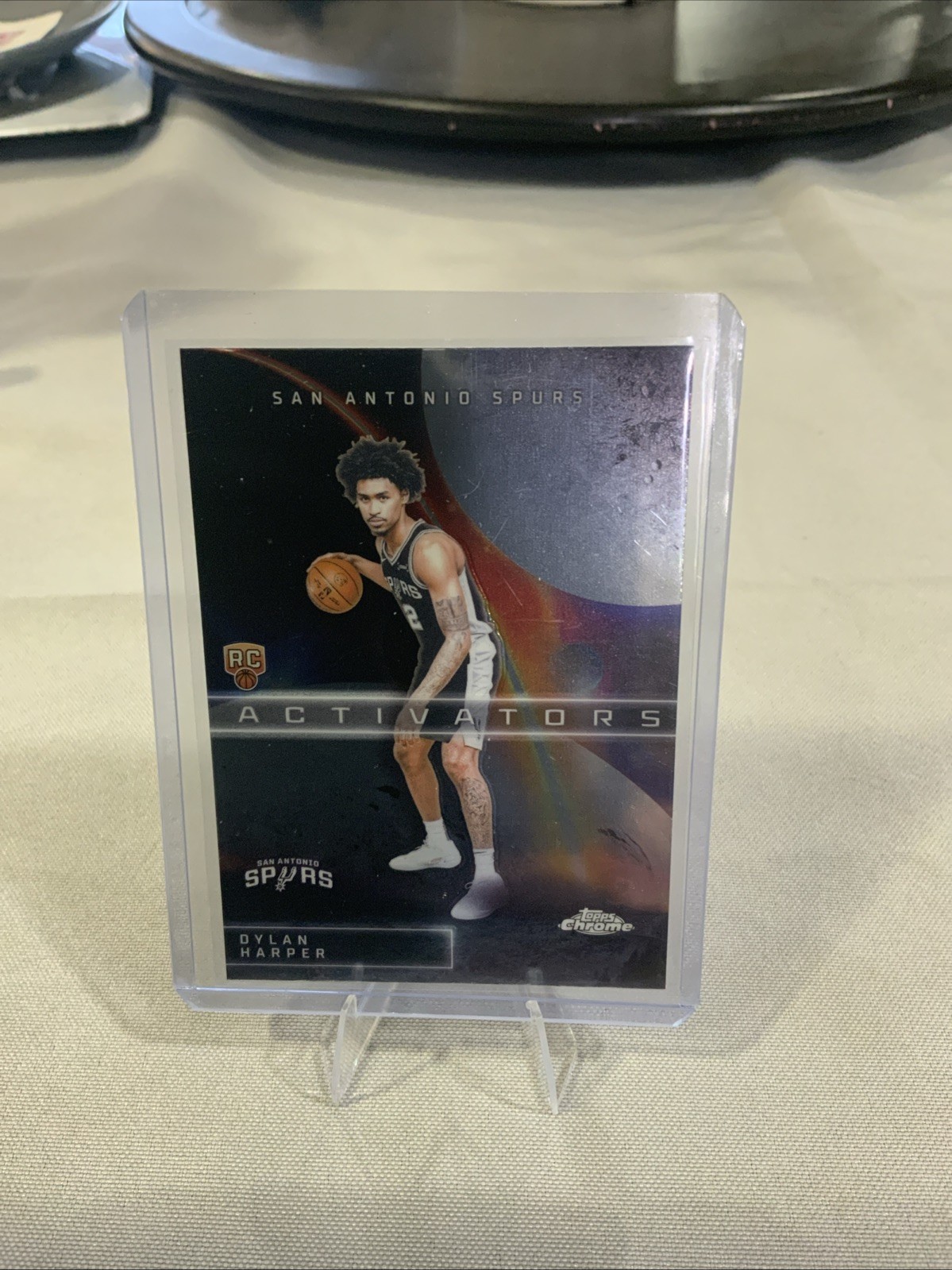 2025-26 Topps Chrome Activators Dylan Harper San Antonio Spurs #AC-12
