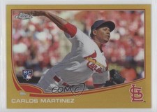 2013 Topps Chrome Gold Refractor 5/50 Carlos Martinez #107 xr1
