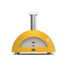 MODERNO 3 Pizze - Forno Per Pizza a Legna Alfa Rosso/Grigio/Giallo