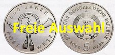 DDR Gedenkmünzen Sondermünzen Proben *Bitte AUSWAHL mitteilen* 5 10 20 Mark