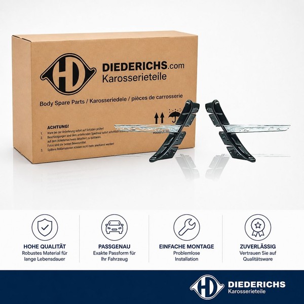 Zier Schutzleiste KotflÜGel Vorne Links Rechts Diederichs 1217177 FÜR BMW-image
