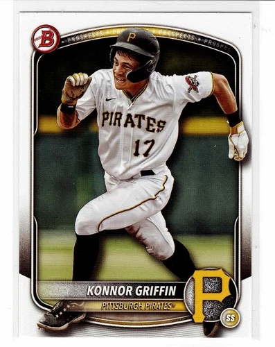 Konnor Griffin Pittsburgh Pirates 2025 Bowman  *****
