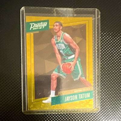 Panini 2017-18 Prestige Jayson Tatum Orange Card #3 Boston Celtics Basketball