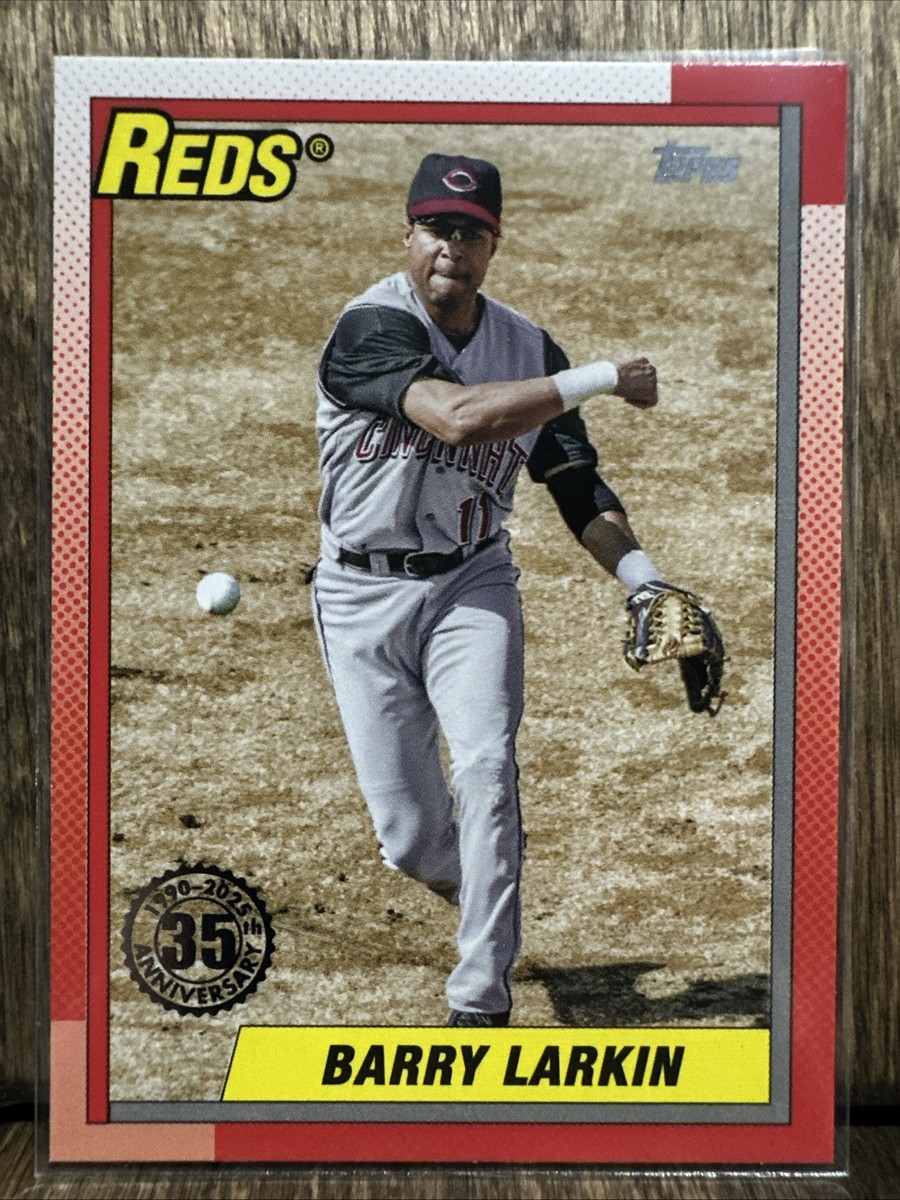 メジャーリーグ　カード　Barry Larkin Amazon.com: Barry Larkin 1990 Score Dream Team Cincinnati Reds