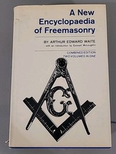A New Encyclopaedia of Freemasonry hardcover 2in1 Volumes Arthur Edward Waite