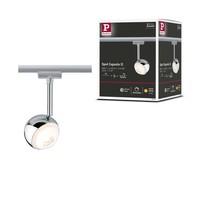 Urail Schienenspot Capsule II Einzelspot 439Lm 6,3W 2700K Dimmbar 230V Chrom Mat