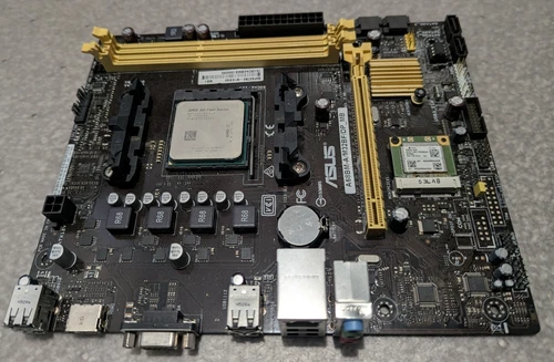 Asus A68BM-A motherboard with AMD A8-7600 CPU