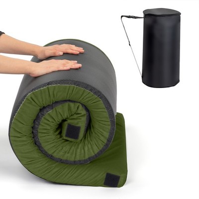 Memory Foam Camping Sleeping Pad Foldable Portable Camp Mat with Storage Bag