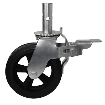 OK5STAR 8 Inch Scaffolding Wheels, Scaffold Caster with Dual Locking Brakes, ...