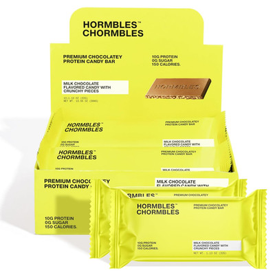 Protein Candy Bars, Classic Milk, 10G Protein, 0G Sugar, 150 Calories, Milk Choc