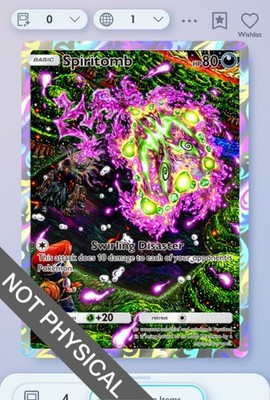 Pokemon TCG POCKET - Spiritomb 1, Space-time Smackdown, English | eBay Pokemon TCG POCKET - Spiritomb 1, Space-time Smackdown, English | eBay