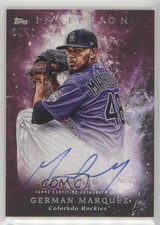 2018 Inception Rookie and Emerging Stars Magenta 24/99 German Marquez Auto 0en