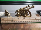 Vintage Brass Soldier With Unique Handcrafted Toy Model Cannon  — photo 9