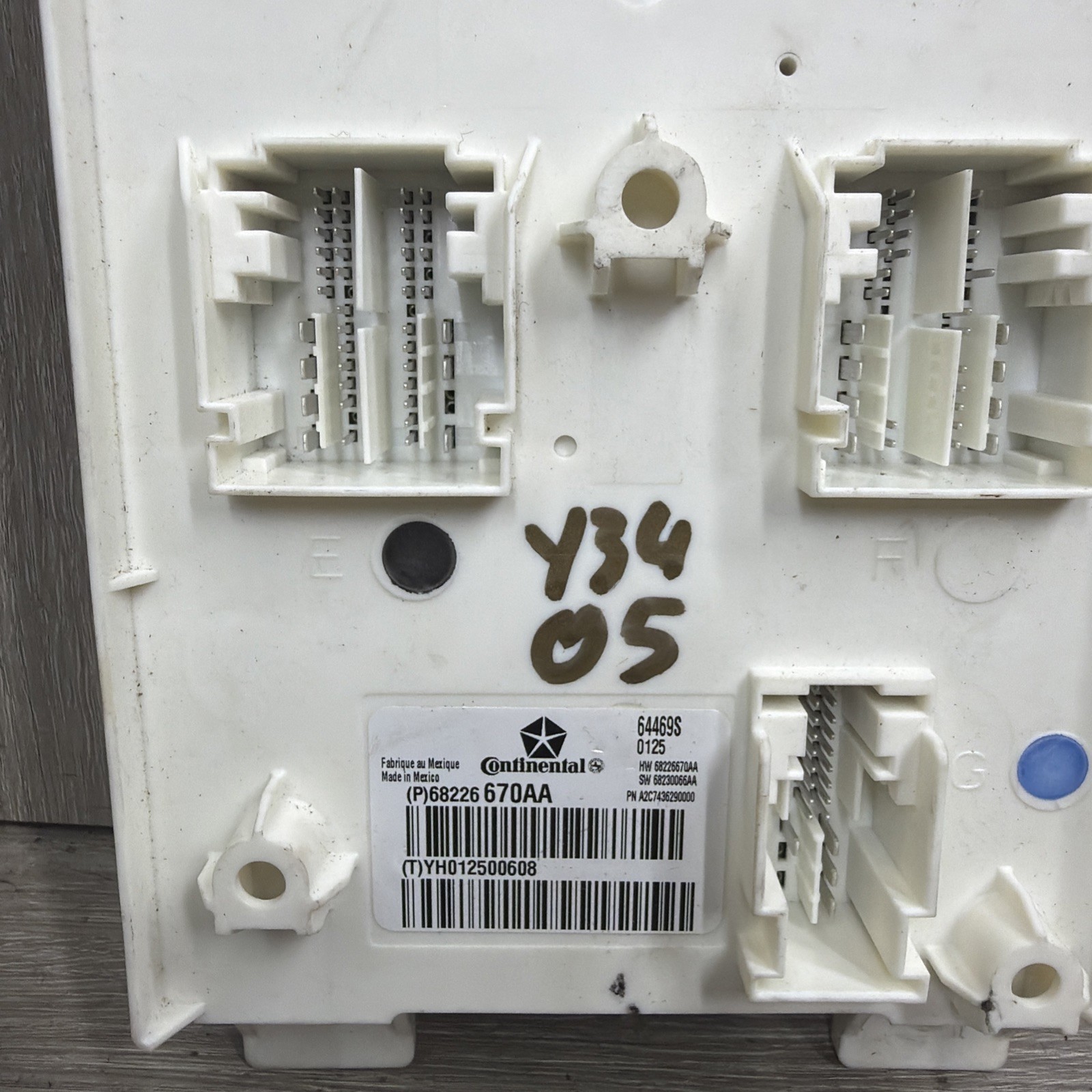 ✅  2014-2019 MASERATI GHIBLI SQ4 3.0L BODY COMOUTER CONTROL MODULE BCM BCU OEM