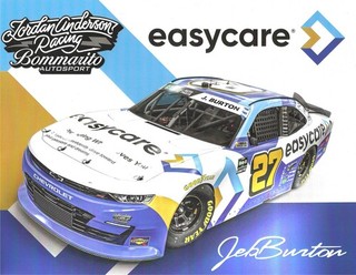 NEW! 2026 JEB BURTON "EASYCARE" #27 NASCAR O'REILLY'S AUTO PARTS POSTCARD!