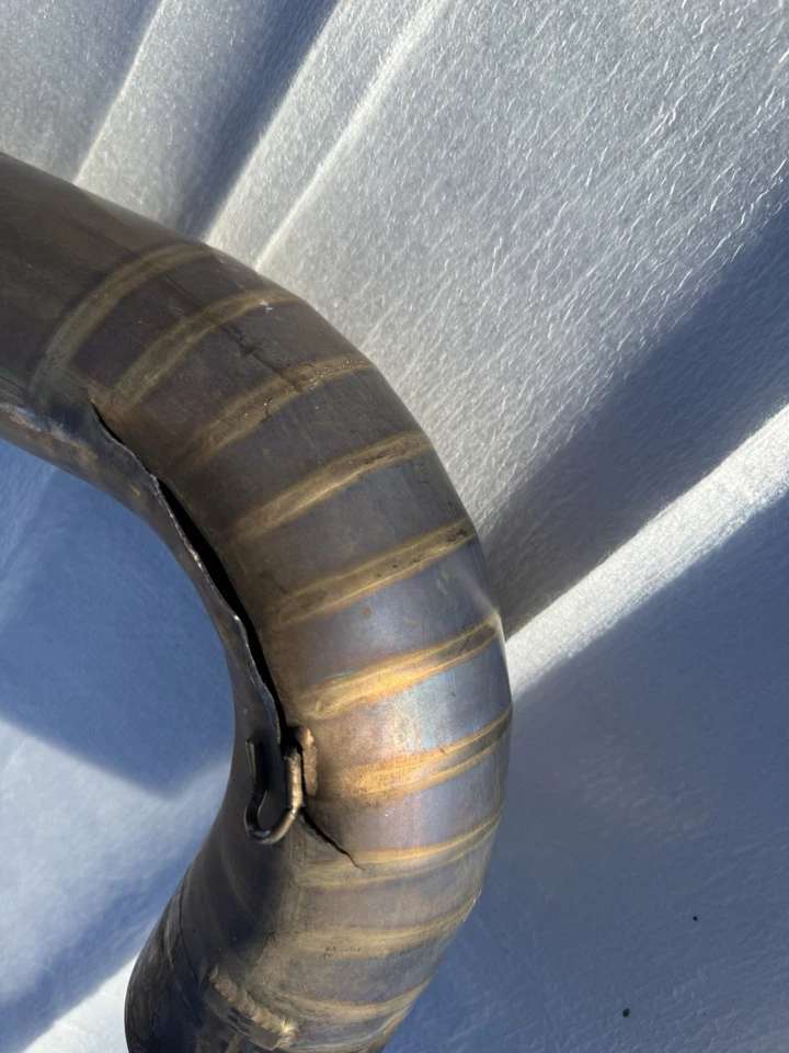 Used Tomei Expreme Titanium Exhaust (damaged) Fits 2013 Subaru WRX STI Sedan - Image 4 of 4