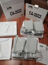 Cyber Acoustics Speaker Lot Amplified Computer Sound CA-2022 Grey Marked 2004