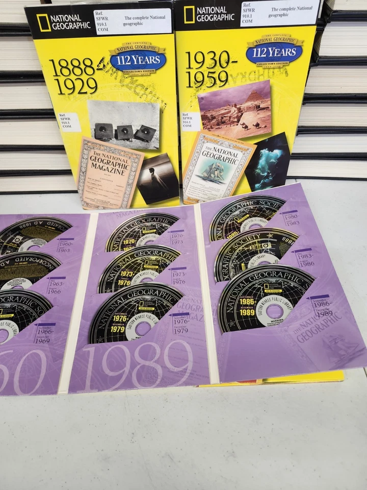 NATIONAL GEOGRAPHIC 112 Year 32 DISC CD-Rom Collectors Set 1888-2000 - Image 3 of 3