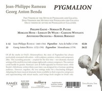 Jean Philippe Rameau (1683-1764): Pygmalion (Acte De Ballet) - - (Cd / P)