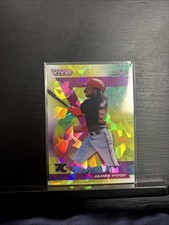 2024 Leaf Vivid  - James Wood - Yellow Ice /10 Rookie Base Sp🚨HOT🔥